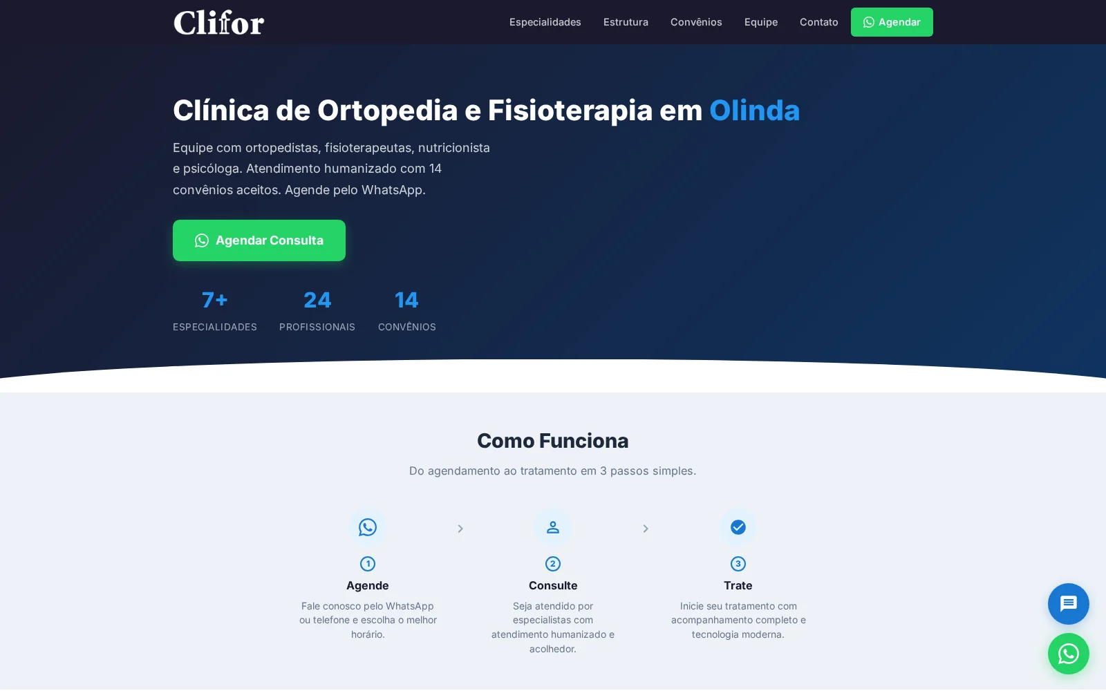 Clifor — nova interface redesenhada